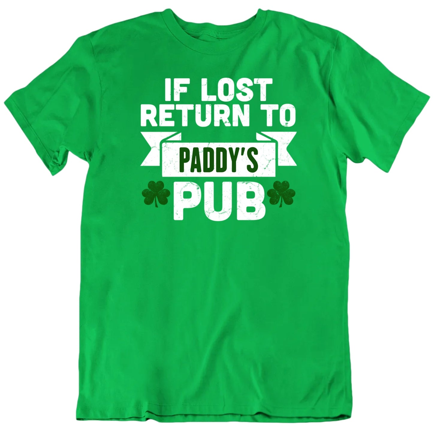 Customizable If Lost Return To Custom Name Pub Personalized Premium Quality Unisex St Patrick's T Shirt
