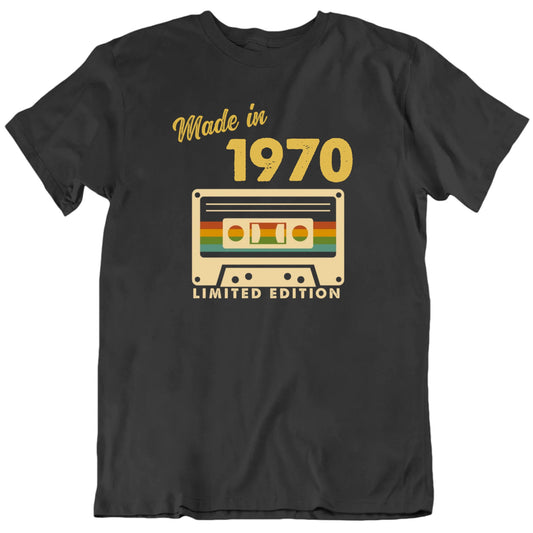 Made In Custom Year Limited Edition Mixtape Unisex T shirt