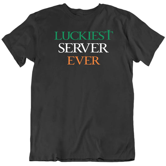 Customizable Luckiest Ever Custom Occupation Job Title Personalized Premium Quality Unisex St Patrick's Gift T Shirt