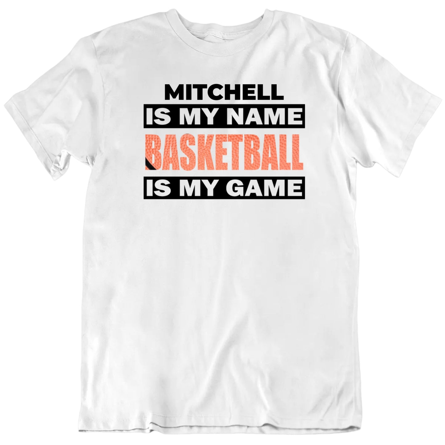 Customizable Basketball Player's Is My Name Basketball Is My Game Custom Premium Quality Personalized Unisex Gift T Shirt