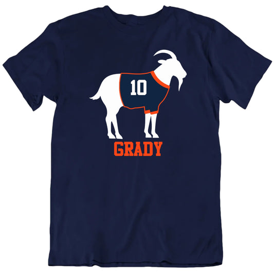 G.O.A.T. Greatest Of All Time Detroit Baseball Custom Name Number Premium Quality Personalized Unisex Gift T shirt