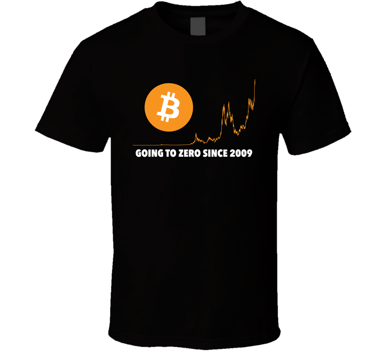 Going Zero Since 2009 Bitcoin T Shirt
