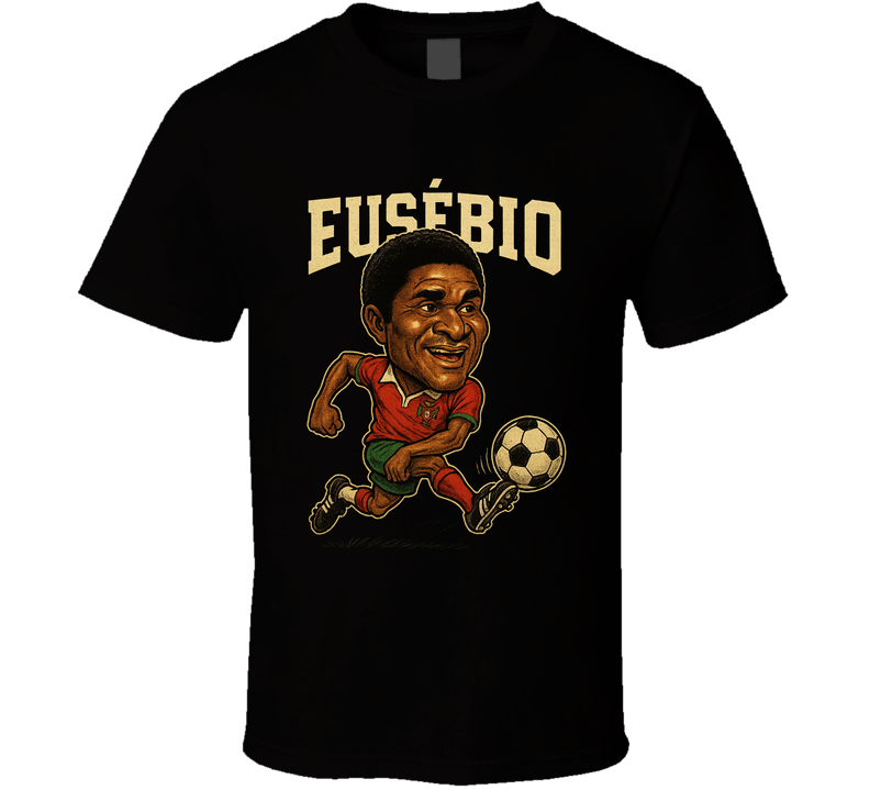Eusebio Vintage Retro Caricature T Shirt