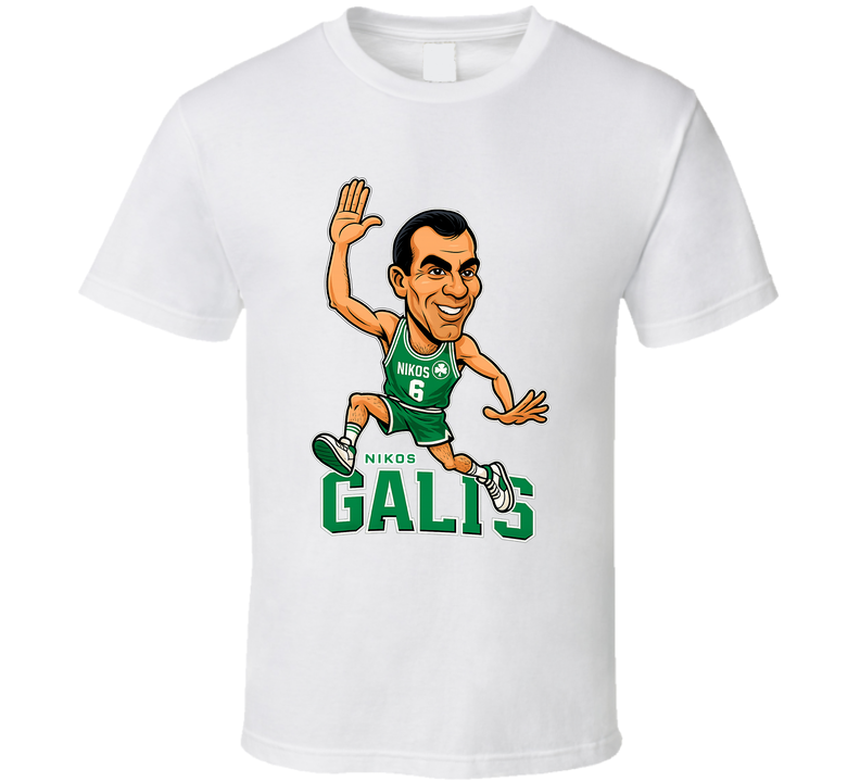 Nikos Galis Caricature Fan T Shirt