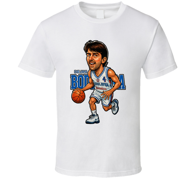 Dejan Bodiroga Caricature Fan T Shirt