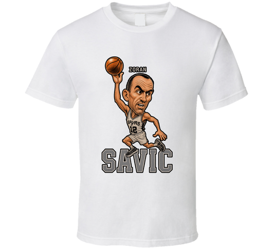 Zoran Savic Caricature Fan T Shirt