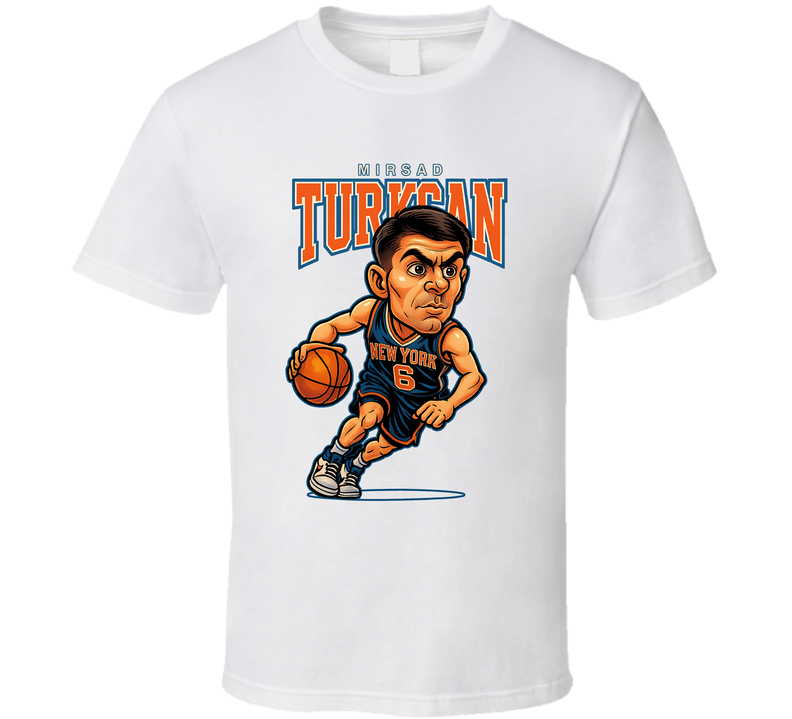 Mirsad Turkcan Caricature Fan T Shirt