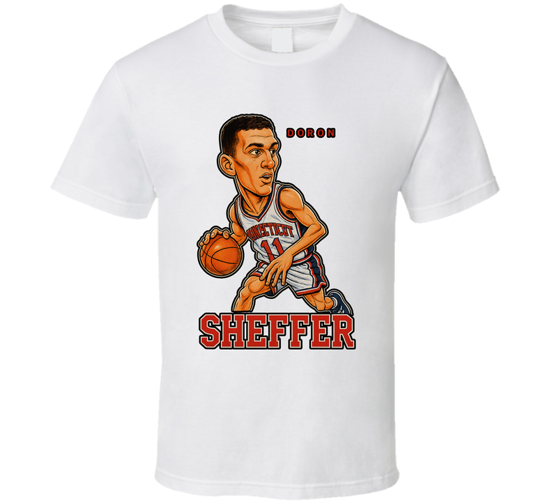 Doron Sheffer Caricature Fan T Shirt
