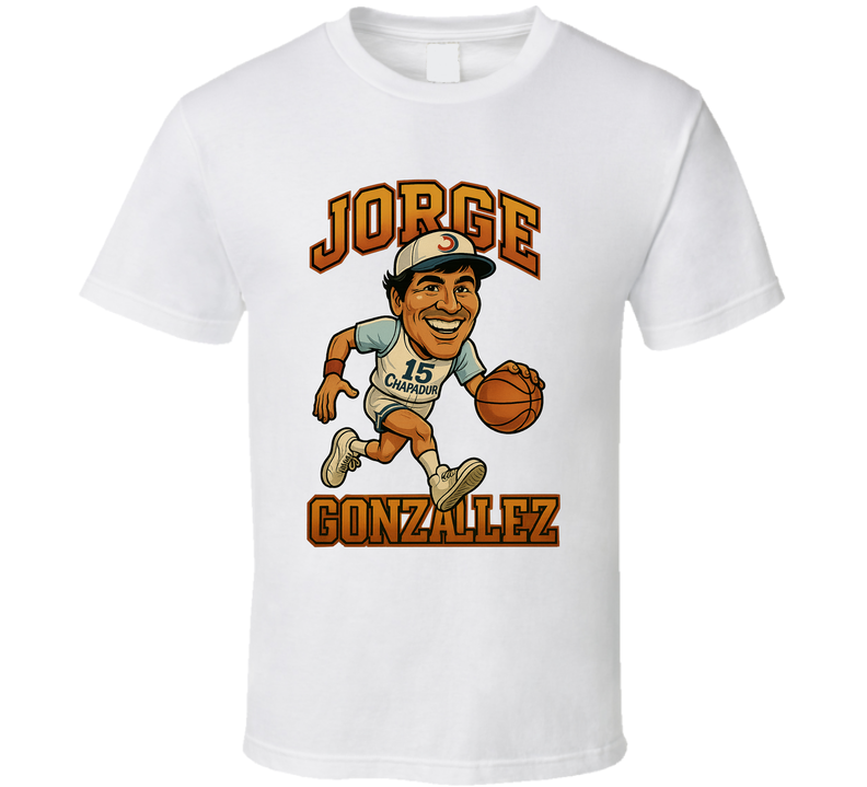 Jorge Gonzalez Caricature Fan T Shirt