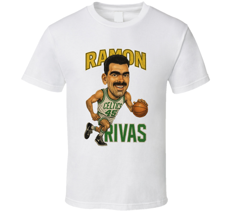 Ramon Rivas Caricature Fan T Shirt