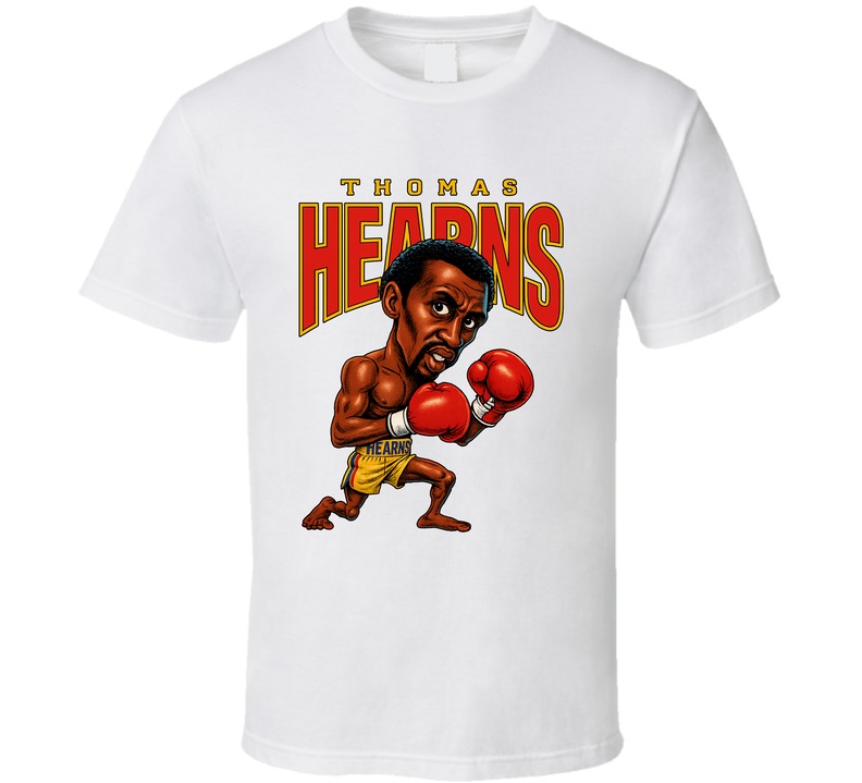 Thomas Hearns Caricature Fan T Shirt