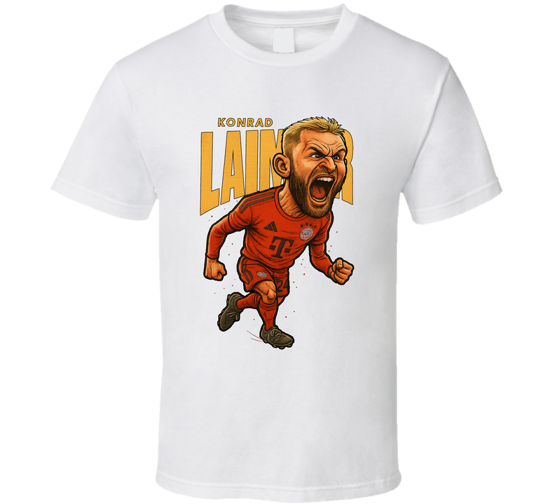 Konrad Laimer Caricature Fan T Shirt