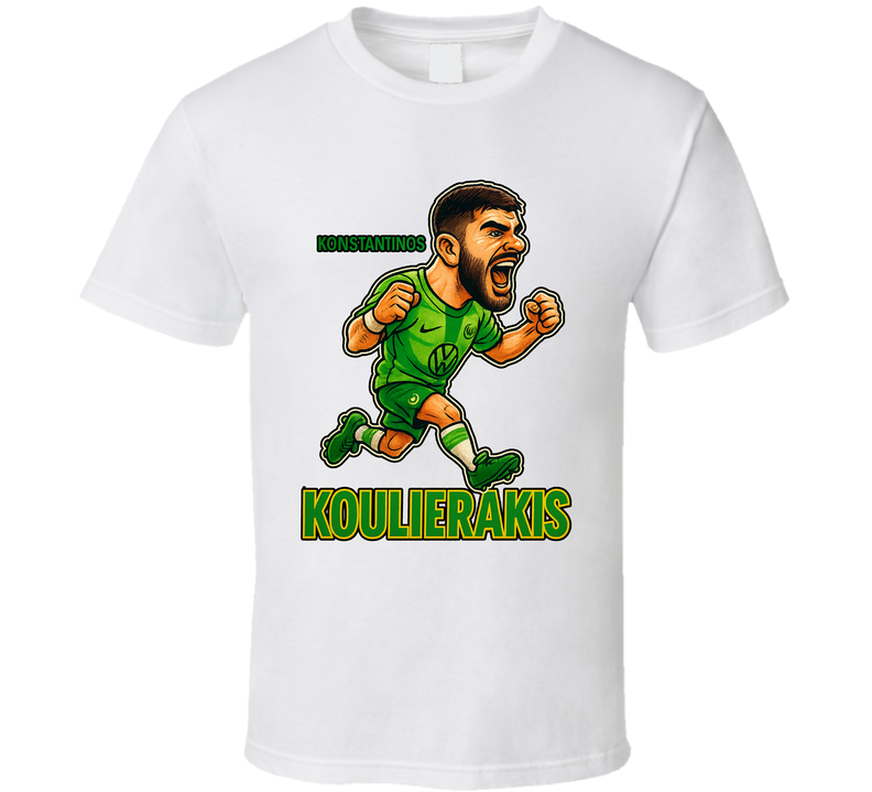 Konstantinos Koulierakis Caricature Fan T Shirt