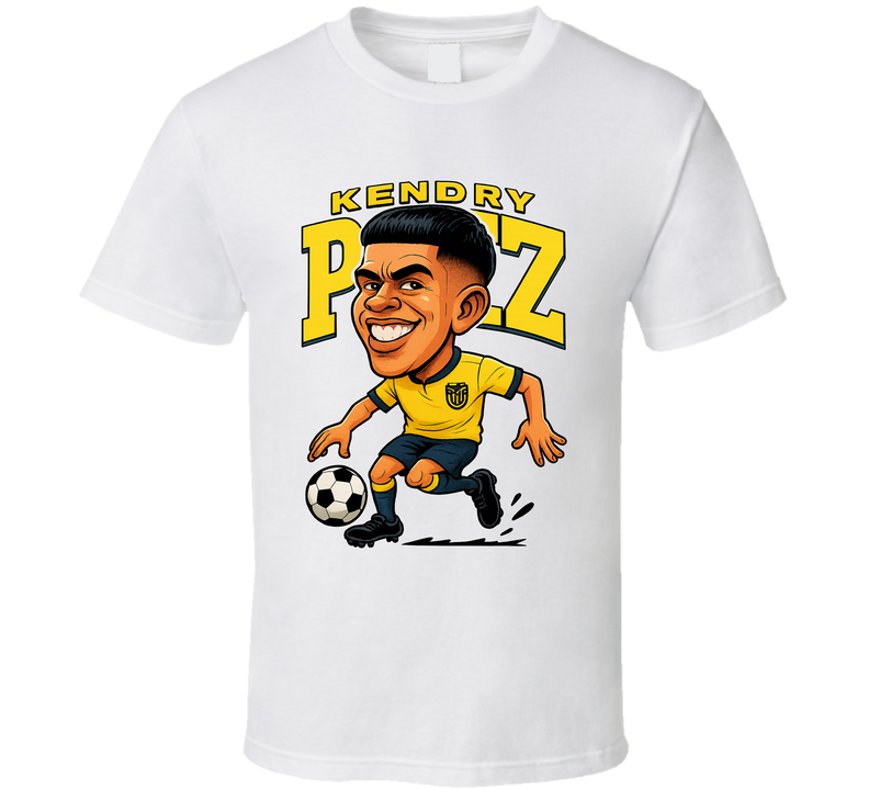 Kendry Paez Caricature Fan T Shirt