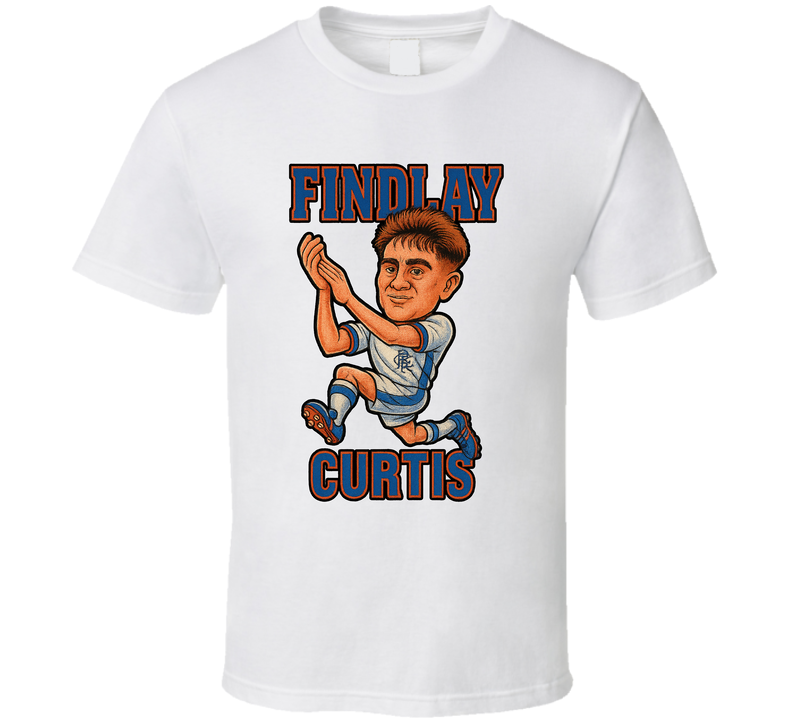 Findlay Curtis Caricature Fan T Shirt