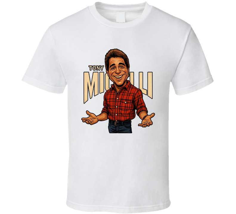 Tony Micelli Who's The Boss Tv Series Caricature Fan T Shirt