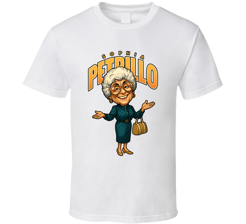 Sophia Petrillo The Golden Girls Tv Series Caricature Fan T Shirt