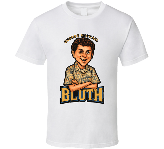 George Michael Bluth Arrested Development Tv Series Caricature Fan T Shirt