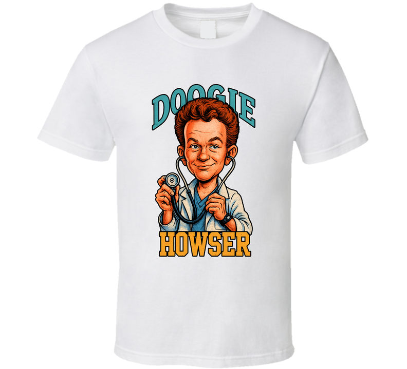 Doogie Howser Md Tv Series Caricature Fan T Shirt