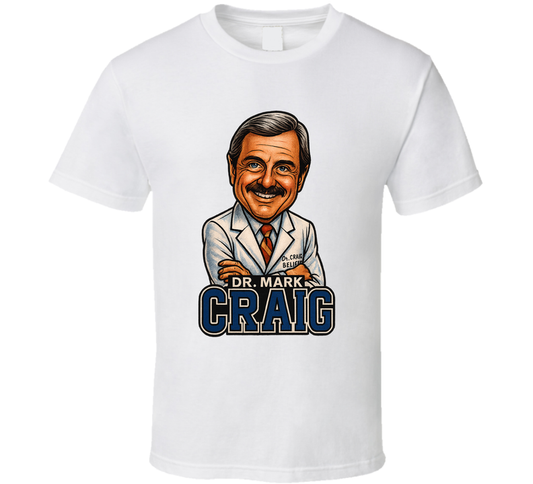 Dr. Mark Craig St. Elsewhere Tv Series Caricature Fan T Shirt