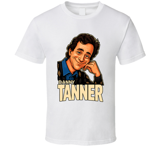 Danny Tanner Full House Tv Series Caricature Fan T Shirt