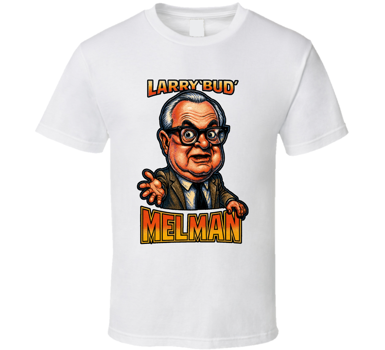 Larry Bud Melman Late Night With David Letterman Tv Series Caricature Fan T Shirt