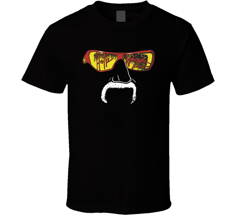 Hulk Hogan Big Face Wrestling Fan T Shirt