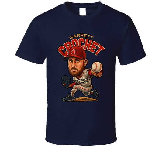 Garrett Crochet All Star Baseball Player Fan T Shirt