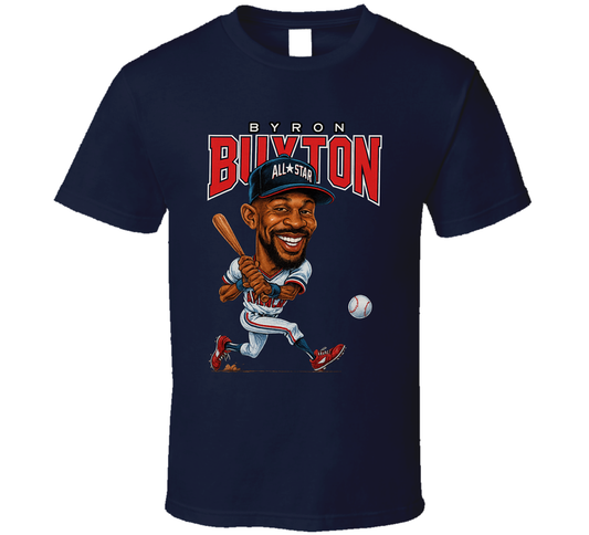 Byron Buxton All Star Baseball Player Fan T Shirt