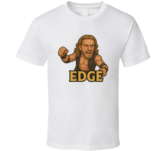 Edge Wrestling Fan Caricature T Shirt