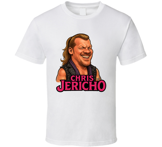 Chris Jericho Wrestling Fan Caricature T Shirt