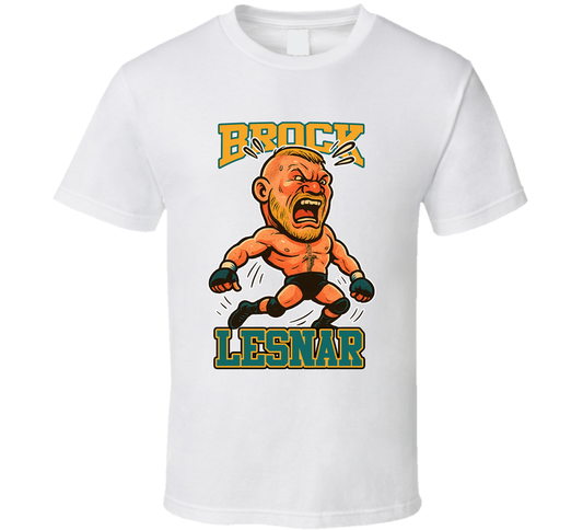 Brock Lesnar Wrestling Fan Caricature T Shirt