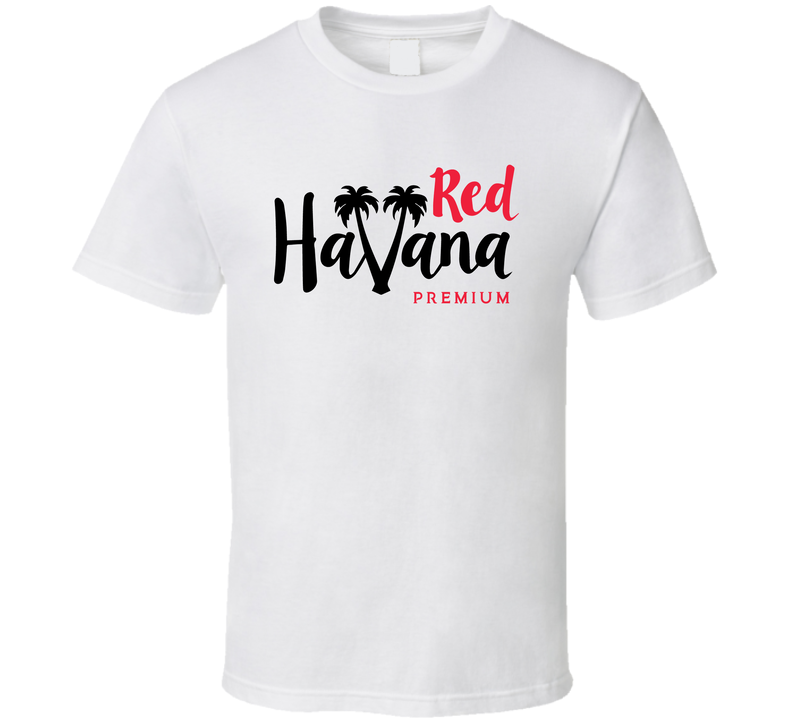 Red Havana Premium Beach Bar Restaurant T Shirt