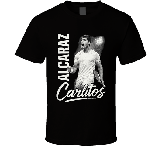 Carlos Alcaraz Carlitos Tennis Fan T Shirt