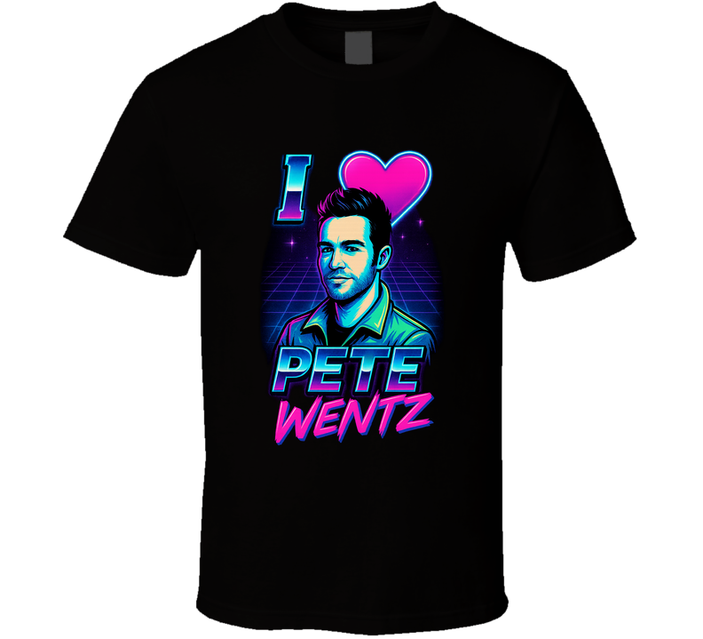 I Heart Love Pete Wentz Music Fan T Shirt
