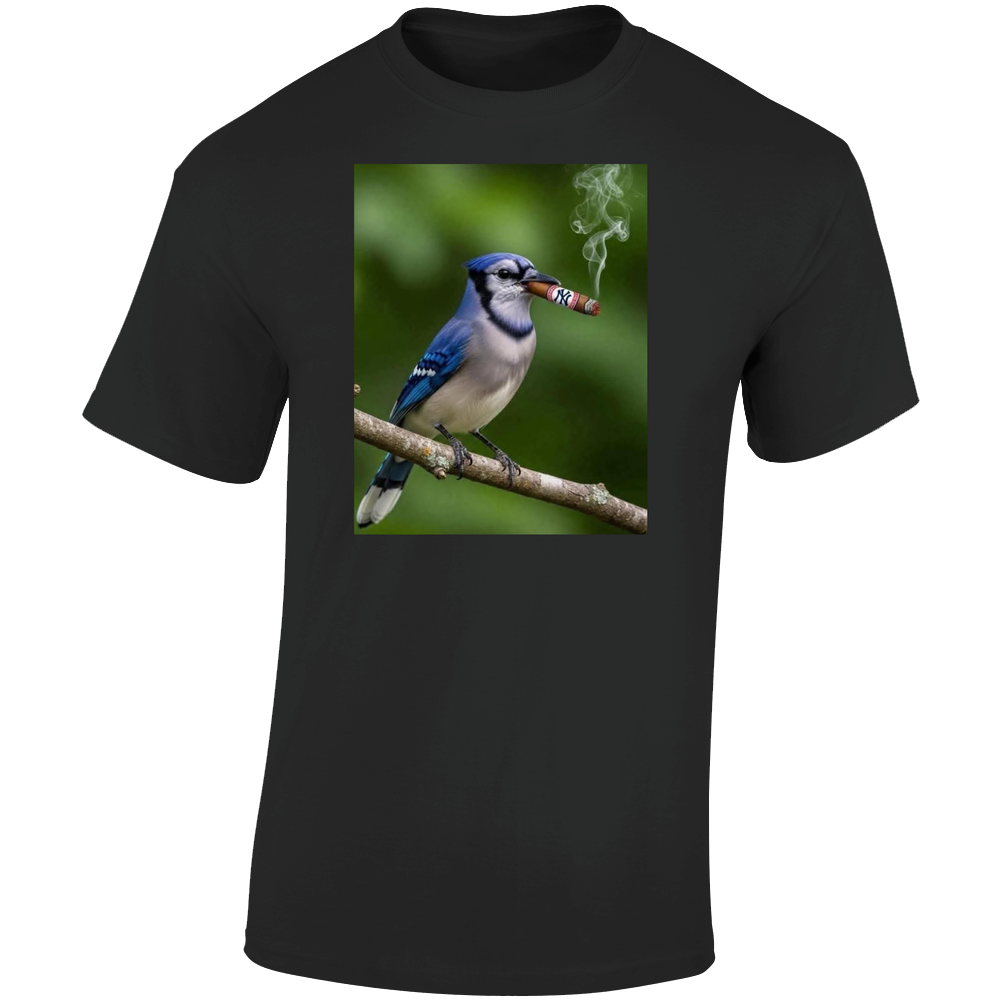 Blue Jay Smoking A Cigar Toronto Baseball Fan T Shirt