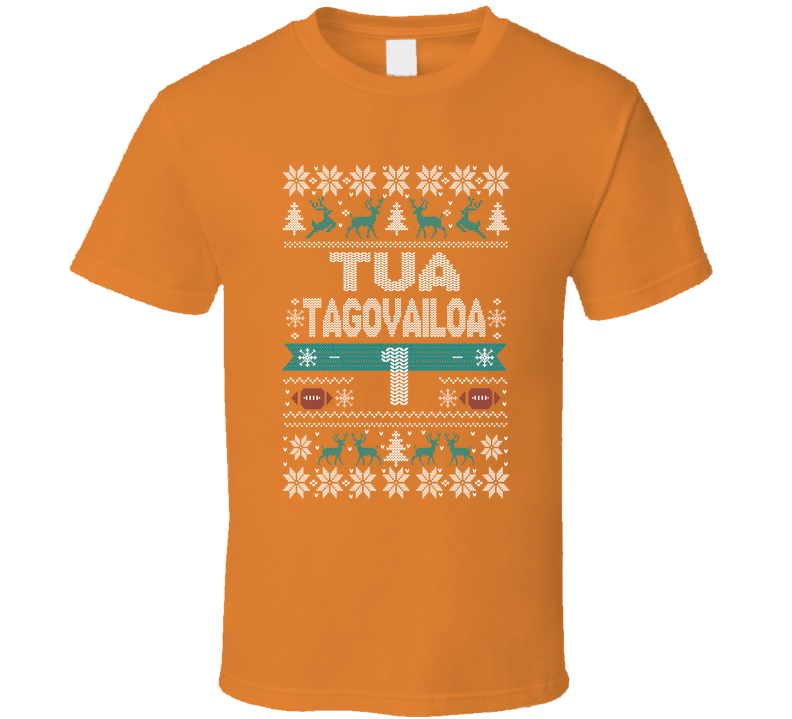 Tua Tagovailoa 1 Ugly Christmas T Shirt