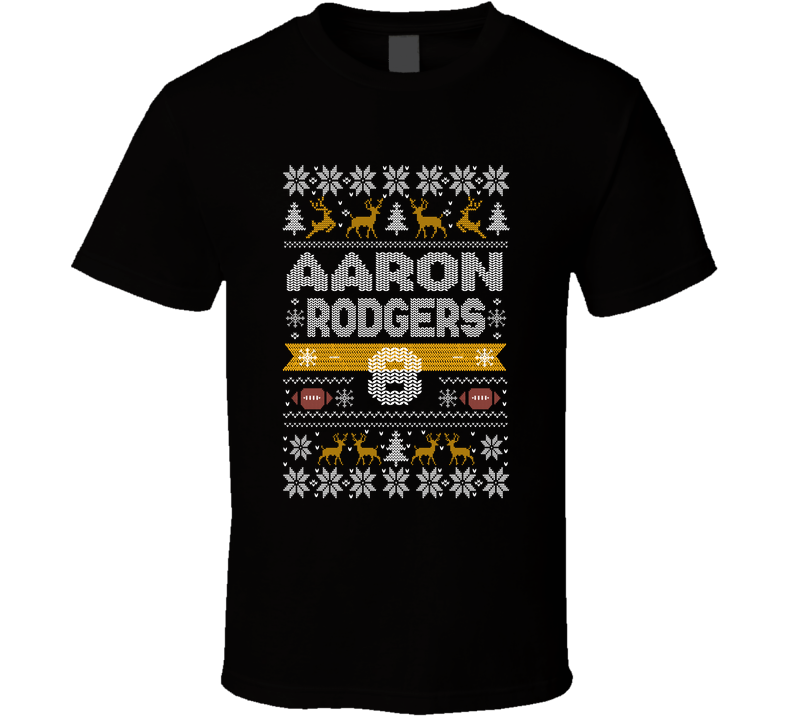 Aaron Rodgers 8 Ugly Christmas T Shirt