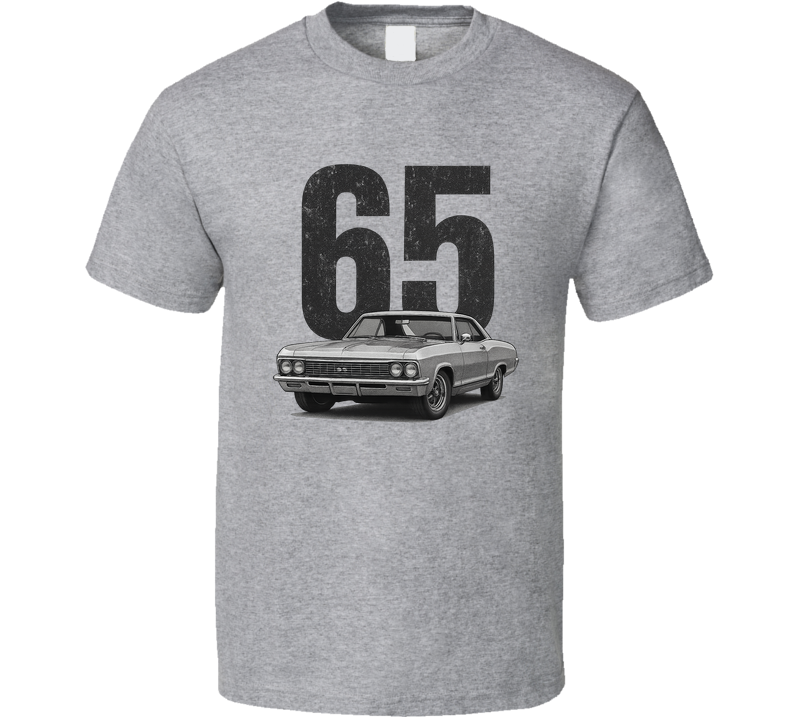 1965 Chevrolet Impala Ss Retro Look Car T Shirt