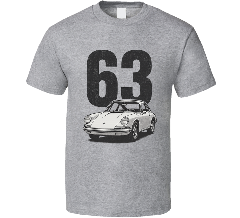 1963 Porsche 911 Retro Look Car T Shirt