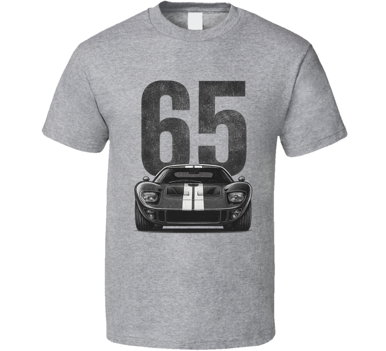 1965 Ford Gt40 Retro Look Car T Shirt