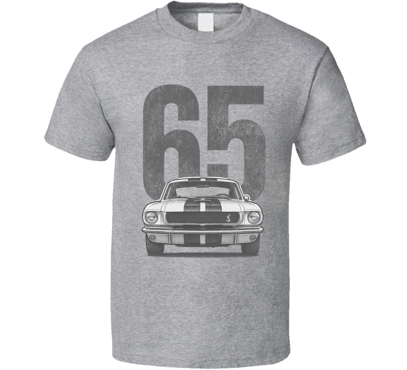 1965 Shelby Gt350 Retro Look Car T Shirt