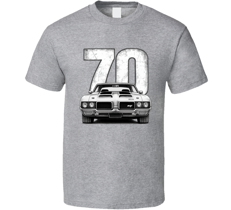 1970 Oldsmobile 442 W-30 Retro Look Car T Shirt