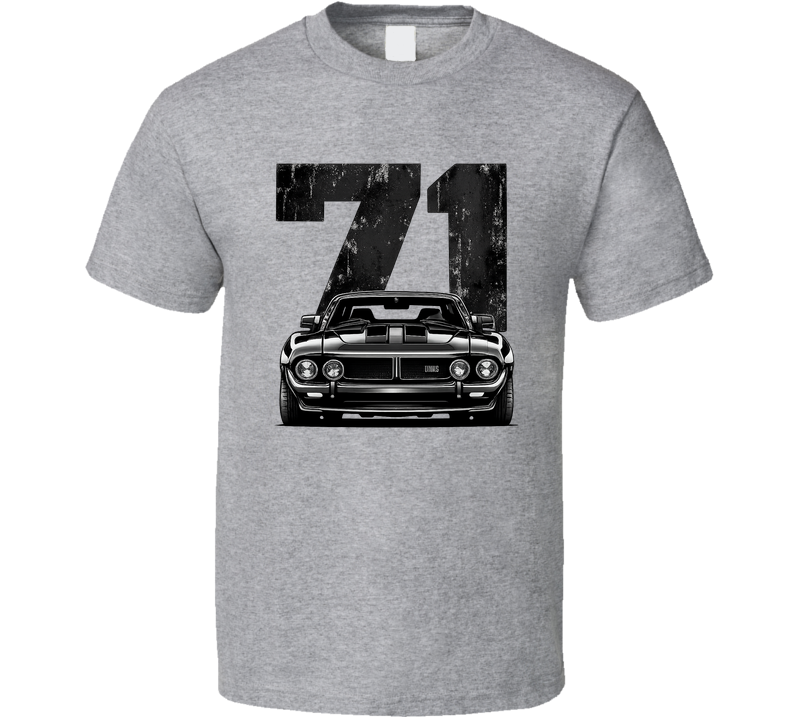 1971 Amc Javelin Amx Retro Look Car T Shirt