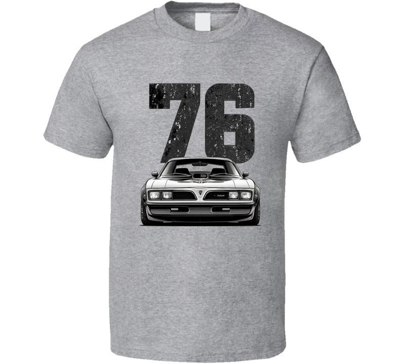 1976 Pontiac Firebird Trans Am Retro Look Car T Shirt
