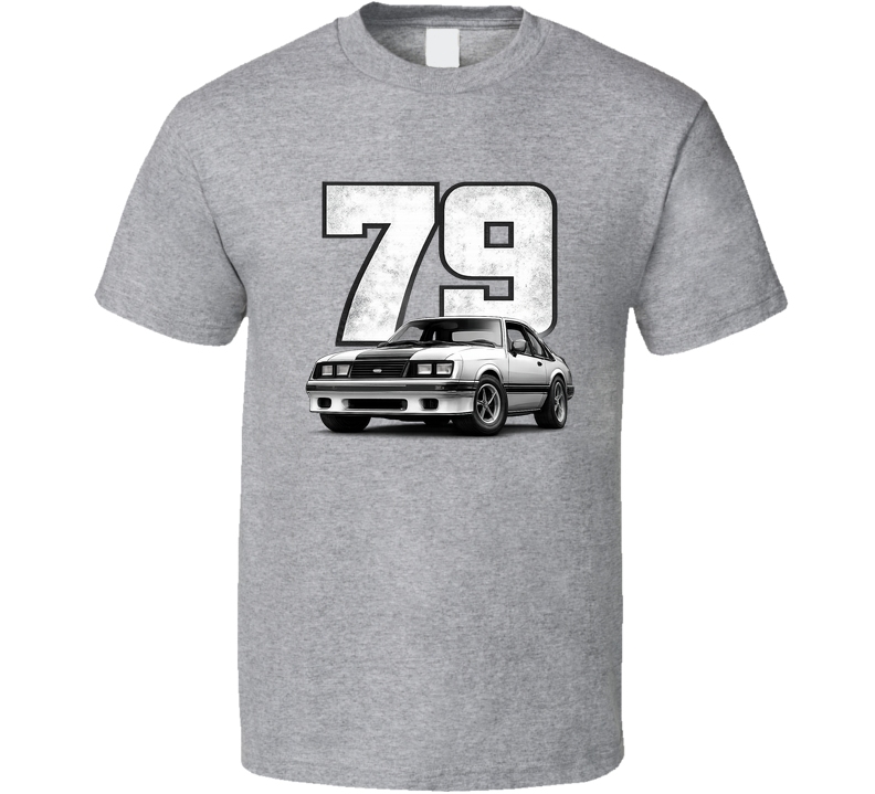 1979 Ford Mustang Retro Look Car T Shirt