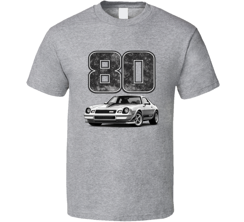 1980 Chevrolet Camaro Z28 Retro Look Car T Shirt