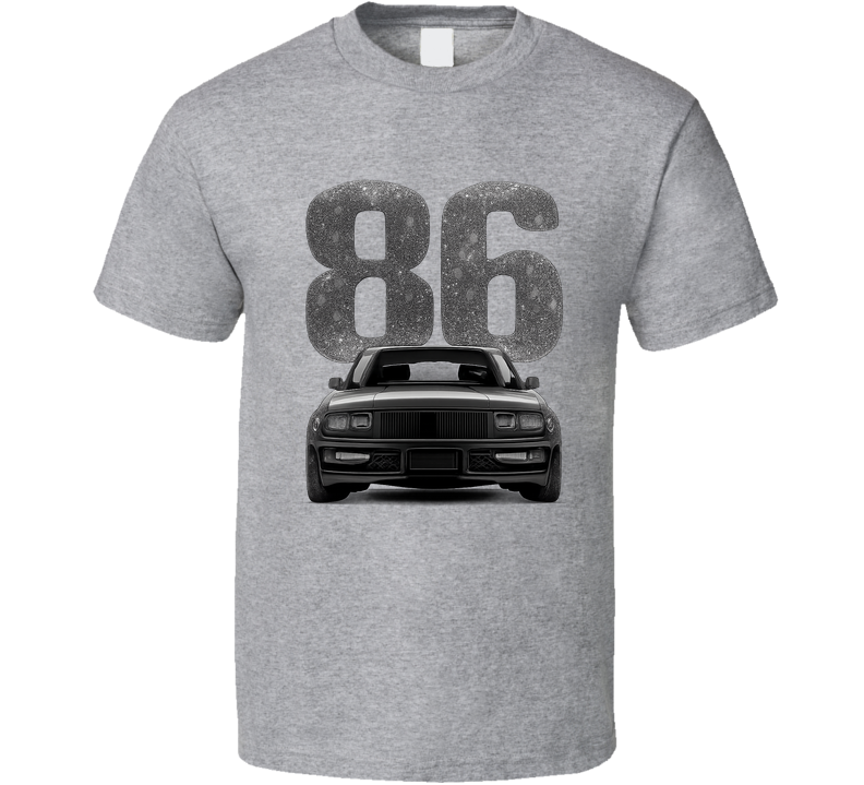 1986 Buick Grand National Gnx Retro Look Car T Shirt