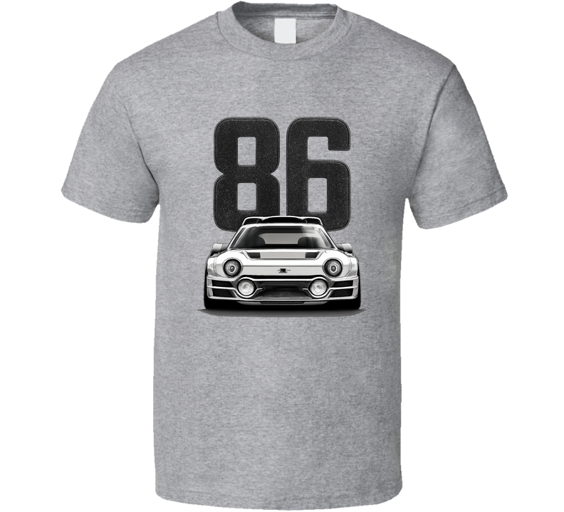 1986 Ford Rs200 Retro Look Car T Shirt