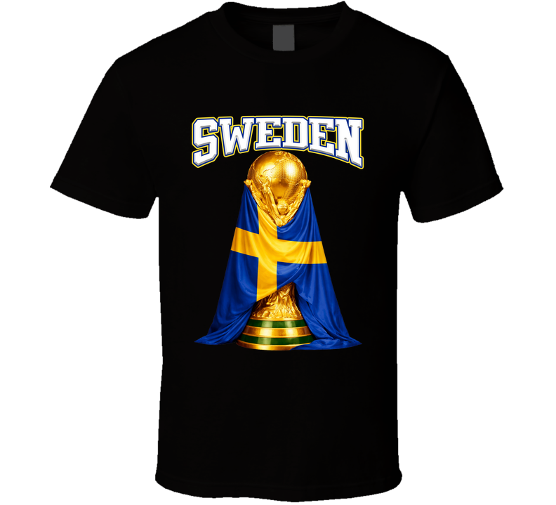 Sweden World Cup Soccer Sports Fan T Shirt